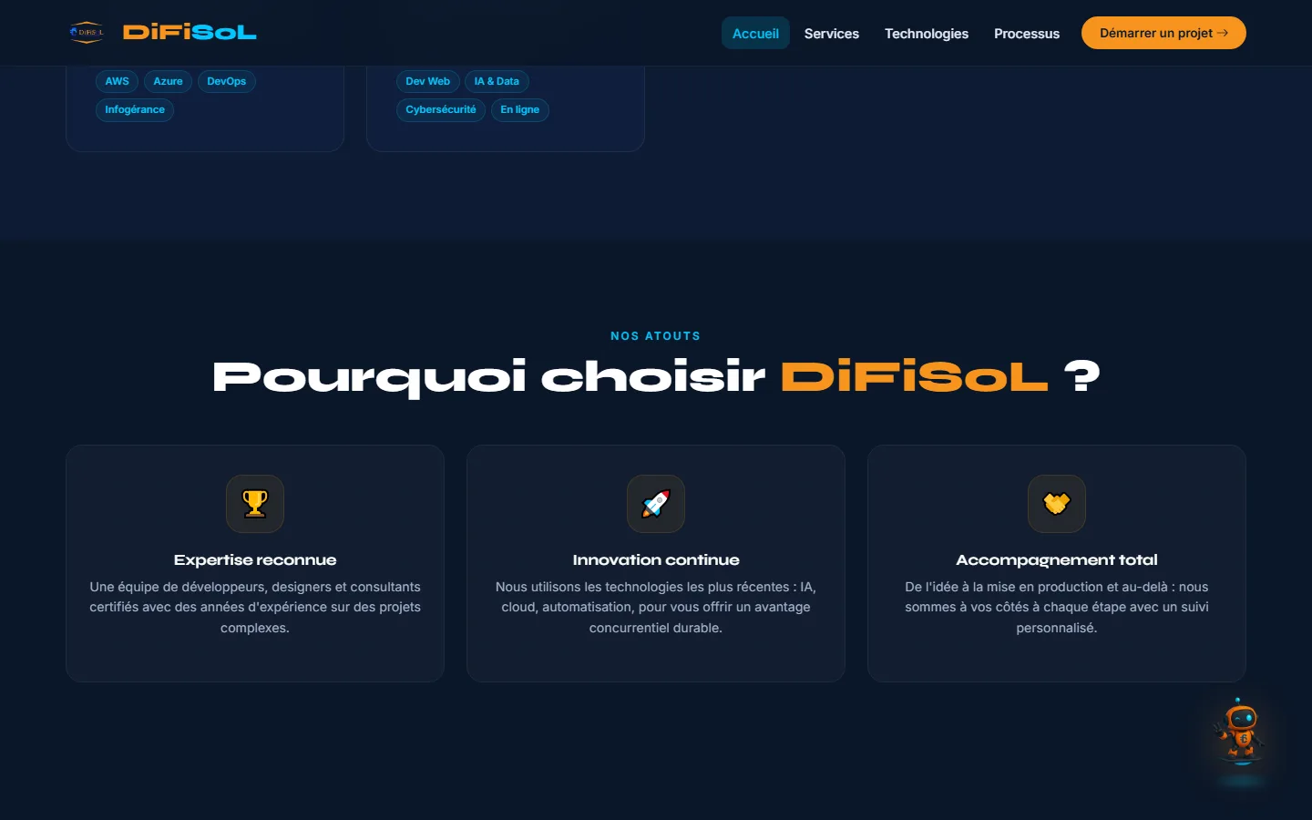 Site Web -Entreprise Digitale — aperçu 3