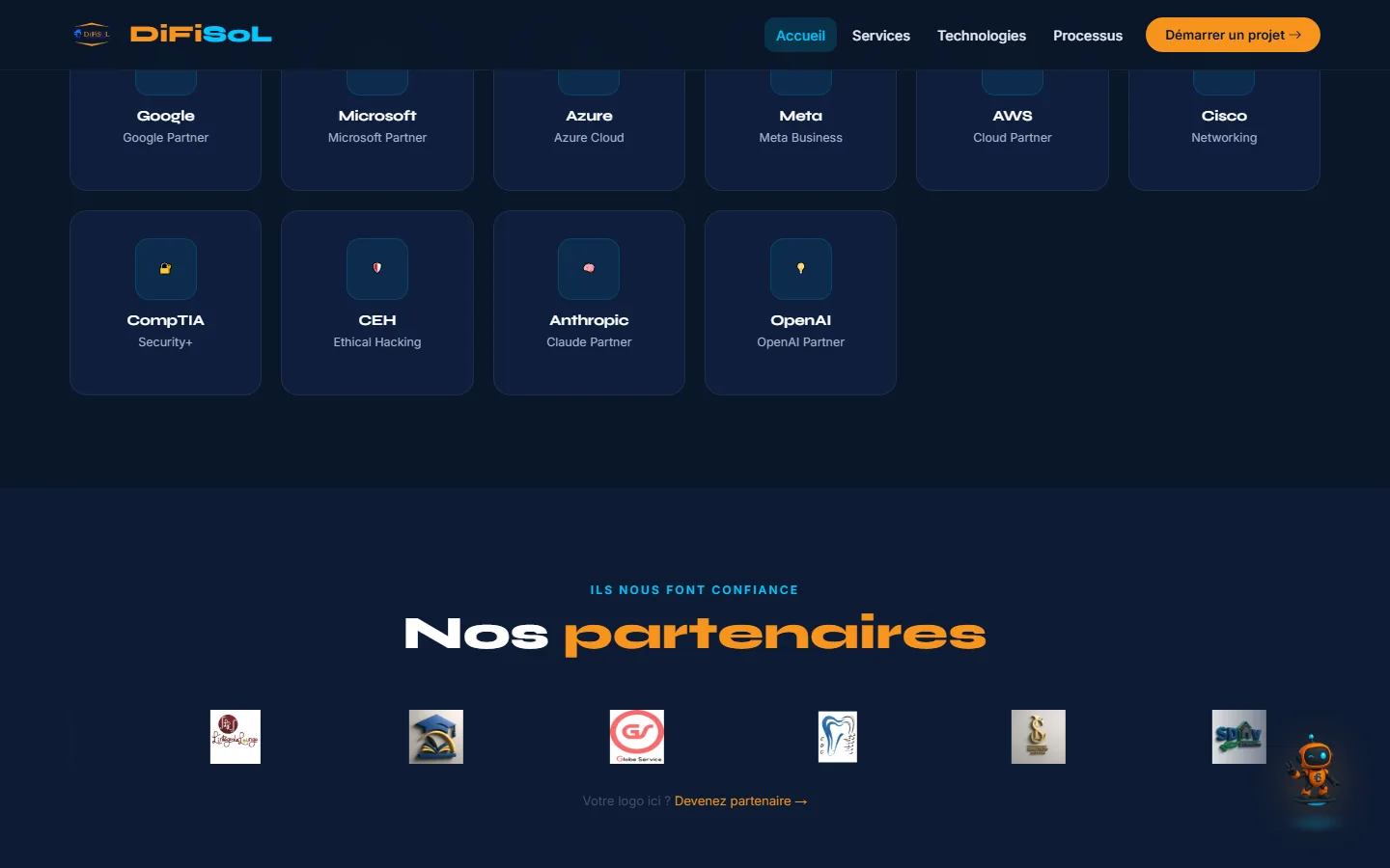 Site Web -Entreprise Digitale — aperçu 4